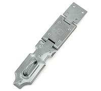 BASI® Trappola di sicurezza per lucchetto, diverse lunghezze in acciaio inox zincato un occhiello per giunto temprato, 100 mm