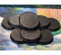 Basi Wargaming Rotonde 40mm In Plastica Durevole Per Giochi Da Tavolo