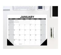Basic 2026 22 X 17 Large Monthly Deskpad