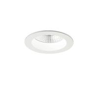 Faretto A Incasso Basic Fi Alluminio Bianco Led 10W 3000K Luce Calda