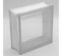 Basic - Blocchi in vetro trasparente, 19 x 19 x 8 cm, 6 pezzi