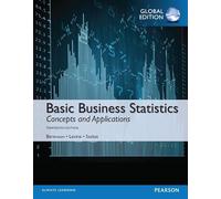 Basic Business Statistics, Global Edition