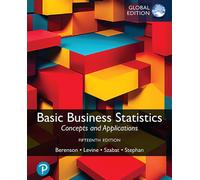 Basic Business Statistics Global Edition-Stephan, David-Copertina flessibile