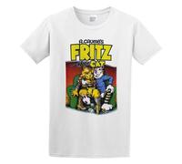 Basic diary Fritz The Cat Casual Round Neck T Shirt White L