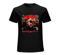 Basic diary Men's Accept Russian Roulette Short Sleeve O Neck Size T Shirt Black L