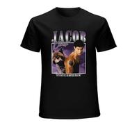Basic diary Men's Twilight Twilight Two Images Jacob T-Shirt Black S
