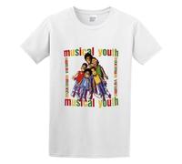 Basic diary Musical Youth The Best of Musical Youth Maximum Volume Casual Round Neck T Shirt White 3XL