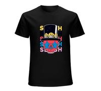 Basic diary Slash Living The Dream Tour Skull Hat Guitarist Concert Classic Breathable T Shirt Black L