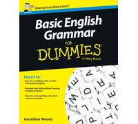 Geraldine Woods – Basic English Grammar For Dummies – Edizione UK – Tascabile