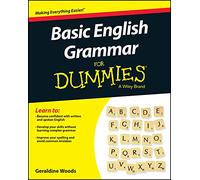 Basic English Grammar For Dummies, US Edition [Lingua inglese]