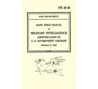Basic Field Manual Military Intelligence FM 30-30: Identification Of U.S. Government Aircraft (February 21, 1942) - UNCLASSIFIED