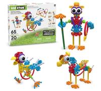 Basic Fun 85052 Kid K'NEX Farmin' Friends 20 Model Building Set 61 pezzi