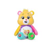 Basic Fun Care Bears 22 cm peluche glitterato - Opera d'arte Orso peluche ecologico con distintivo pancia glitter - peluche da collezione per bambini e fan