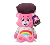 Basic Fun Care Bears Age 4+, Cheer as Bride of Frankenstein, mostri universali di peluche, 22 cm, peluche per bambini, simpatico orsacchiotto, adatto per ragazze e ragazzi dai 4 anni in su