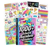 Fashion Angels 1000+ Neon Sticker Book 77809, 40 page Sticker Book,multi