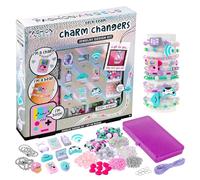 Basic Fun Fashion Angels Charm Changers - Tech Team Jewelry Making Kit per Ragazze - Include 8 Carini Charms a Tema Tech, Perline e Collana - Crea Braccialetti dell'Amicizia e Collane - Età 6+