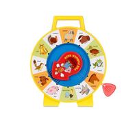 Basic Fun Giocattolo See 'n Say Farmer Says, Classici Fisher Price, 2070, Giocattolo per Bebè educativo e interattivo, Classico Giocattolo rétro per Bambini, Adatto a Bambini e Bambine dai 18 Mesi+