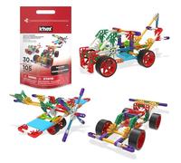 Basic Fun K’NEX Custom Cruisers - Set Costruzioni 30 Modelli con Borsa - Gioco di Costruzione Creativo