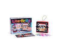 Basic Fun Lite-Brite Mini Elf on the Shelf - Tavoletta Luminosa Portatile a Tema Natalizio