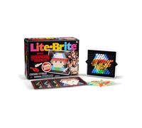 Basic Fun Lite-Brite Stranger Things Mini - Tavoletta Luminosa Portatile con Schede a Tema Serie TV