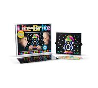 Basic Fun Lite-Brite Ultimate Classic - Tavola da Disegno con luci a LED con Colori, Lavagna da Disegno Glow Art con Effetto Neon, Giocattoli Leggeri per Bambini dai 4 Anni 02237