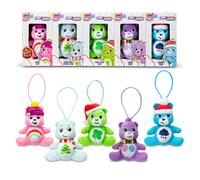 Basic Fun Micro Teenies - Care Bears Christmas Col 5Pk NUOVO