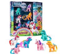 Basic Fun My Little Pony - Set da collezione per 40° anniversario, 35338, 6 personaggi classici pony in design retrò originali, set regalo giocattolo, giocattoli retrò per ragazze e ragazzi, dai 4