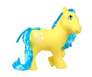 Basic Fun My Little Pony, Tootsie Classic Pony, 35299, cavallo regalo rétro per bambine e bambini, unicorno giocattolo per bambini e bambine dai 3 anni in su