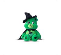 Basic Fun Orsetti del Cuore 22 cm - Good Luck come Elphaba (Collezione Care Bears x Wicked) - Peluche in Sacchetto