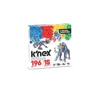 Basic Fun Set Da Costruzione Creature Cyborg, K'NEX, 12643, Kit educativo STEM 196 pezzi / 15 modelli, ingegneria per bambini, giocattoli per costruzioni per bambini dagli 8 anni in su