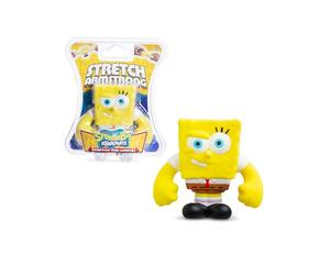 Basic Fun Stretch Armstrong Spongebob Squarepants Figura - 7,5 cm estensibile Spongebob giocattolo da collezione per bambini e fan