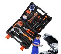 Basic Home Tool Kit di attrezzi per la casa, 20 x strumenti per la casa | Elettricisti portatili con scatola di memoria per la manutenzione quotidiana
