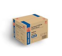 Basic Intco Amori esame di nitrile blu medico - senza lattice e senza polvere - NGPF-7002 (custodia di 1,000), medio