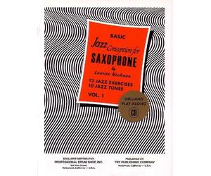 Basic Jazz Conception for Saxophone, Vol. 1: 12 Jazz Exercises; 10 Jazz Tunes (w/CD) by Lennie Niehaus (1966-01-01)