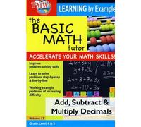 Basic Math Tutor: Add, Subtract, & Multiply Decimals (DVD)
