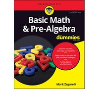 Mark Zegarelli Basic Math & Pre-Algebra For Dummies (Tascabile)