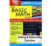 Basic Math Tutor: Adding & Subtracting Fractions (DVD)