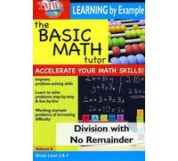 Basic Math Tutor: Division With No Remainder (DVD)