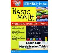 Basic Math Tutor – Tavole della moltiplicazione – DVD NTSC – Edizione Stati Uniti/Regno Unito (2007)