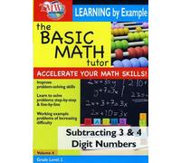 Basic Math Tutor Subtracting 3 & 4 Digit Numbers [Edizione: Regno Unito]