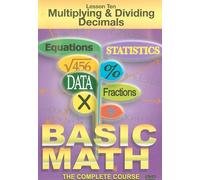 Basic Maths - Multiplying and Dividing Decimals [DVD] [2004] [Edizione: Regno Unito]