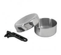 Basic Nature - Bivouac Stainless Steel Junior - Pentola 1,4 l grigio