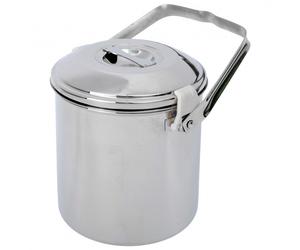 Basic Nature - Edelstahltopf Billy Can - Pentola 1,4 l grigio