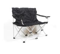 Basic Nature - Travelchair Love Seat Faltsofa - Sedia da campeggio grigio/bianco