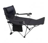 Basic Nature - Travelchair Luxus - Sedia da campeggio grigio