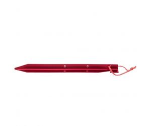 Basic Nature - Zelthering T-Stake - Picchetto 25 cm rosso
