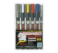 Mr.Hobby GMS105 Gundam Marker Basic Set (6 colori) modellismo