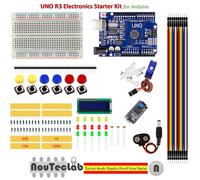 Basic Starter Kit UNO R3 Breadboard LED LCD SG90 Jumper Wire Button for Arduino