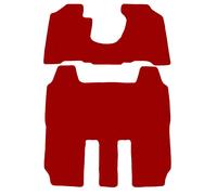 Basic Tappetini per Honda Element 2 file di sedili 2003-2007 Rosso Tappeti