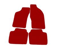Basic Tappetini per Lancia Delta, Dedra berlina, H/B 1993-1999 Rosso Tappeti